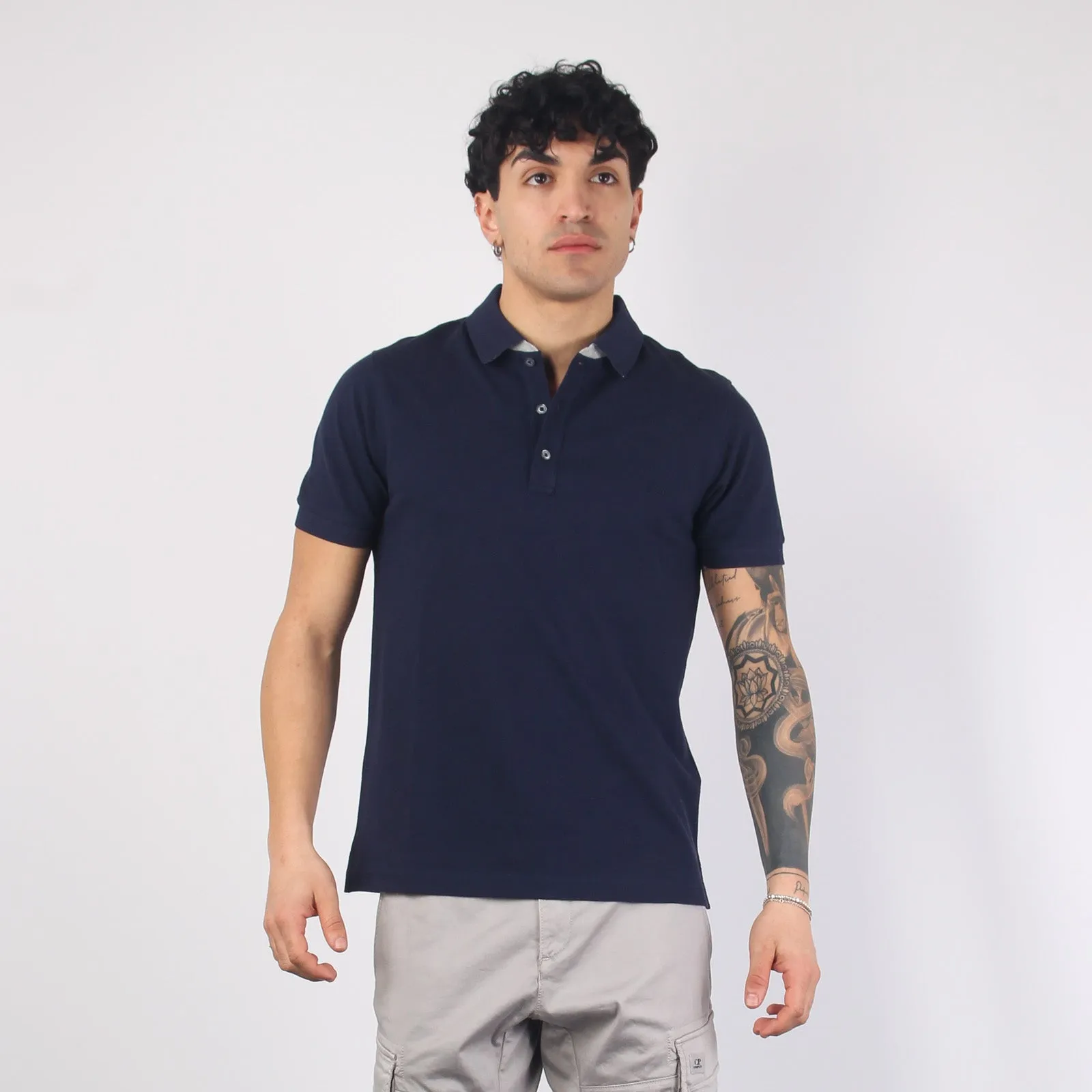 Biro Double Collar Piquet Polo