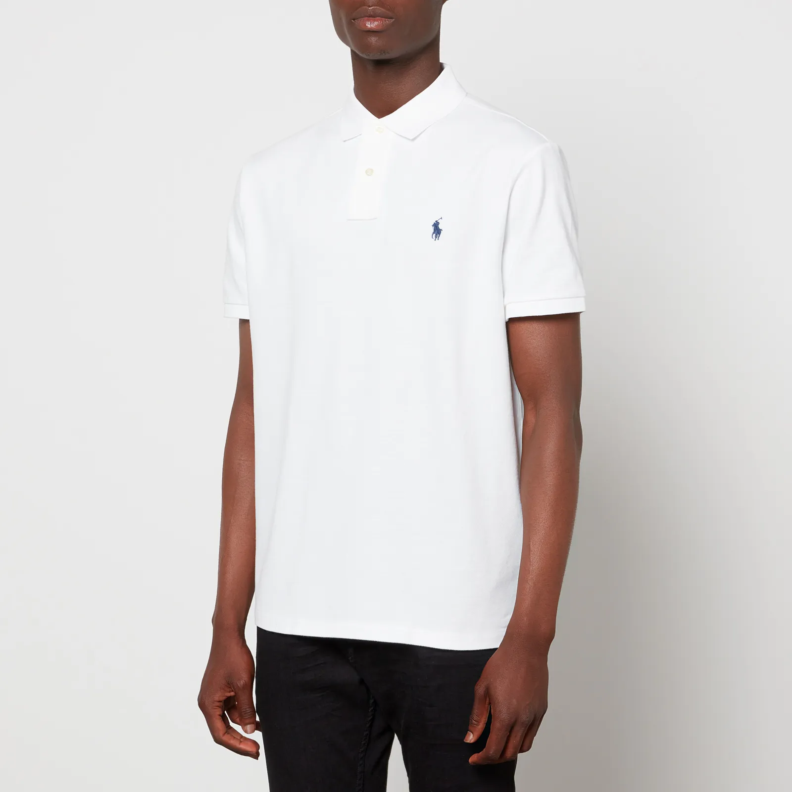 Polo Ralph Lauren Custom Cotton-Piqué Polo Shirt - S | Coggles