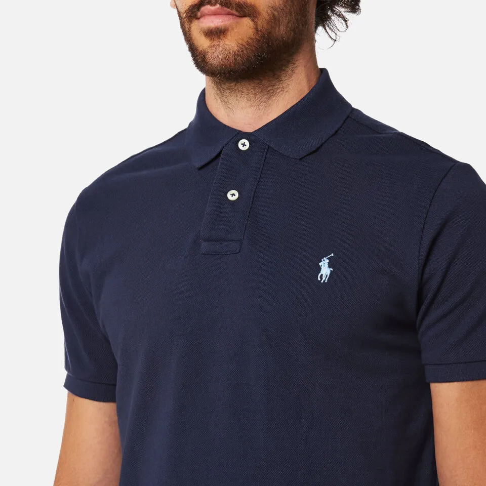 Polo Ralph Lauren Custom Cotton-Piqué Polo Shirt - S | Coggles