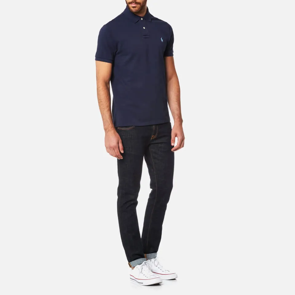 Polo Ralph Lauren Custom Cotton-Piqué Polo Shirt - S | Coggles