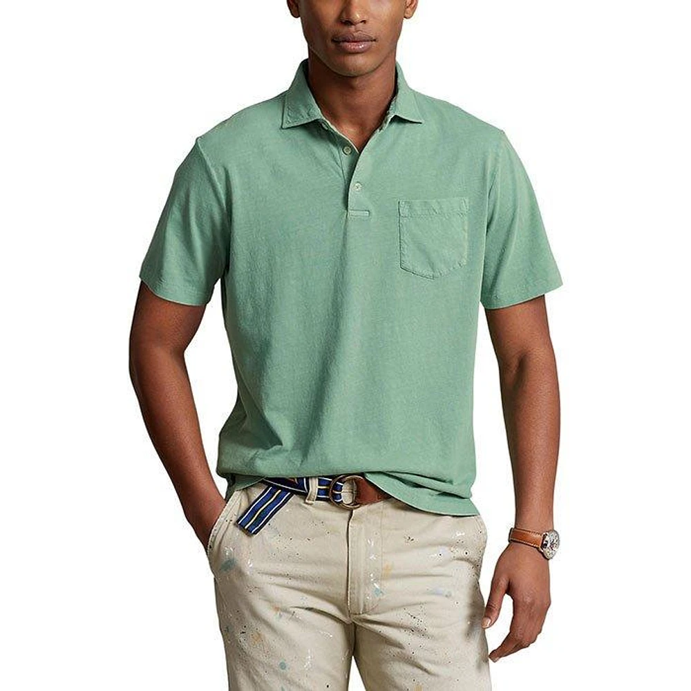 Polo Ralph Lauren Men's Classic Fit Cotton-Linen Polo