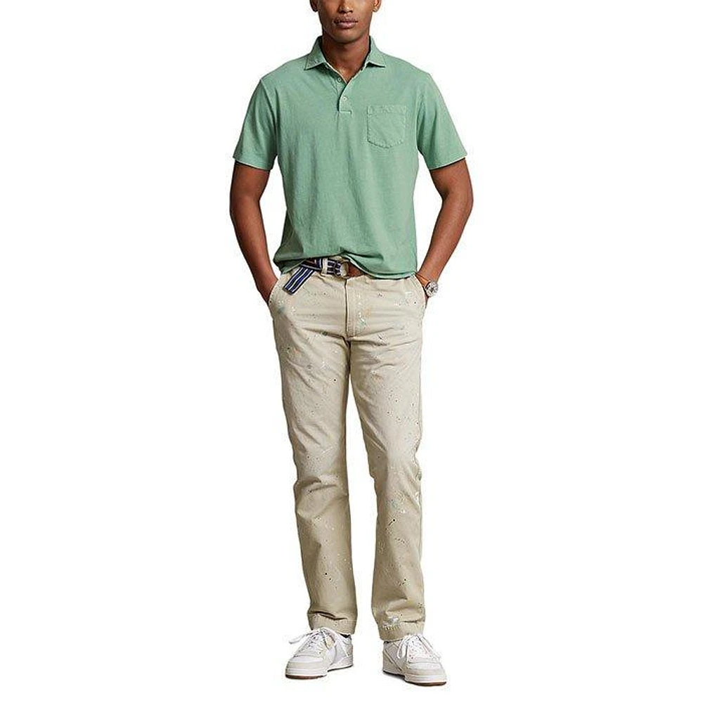 Polo Ralph Lauren Men's Classic Fit Cotton-Linen Polo