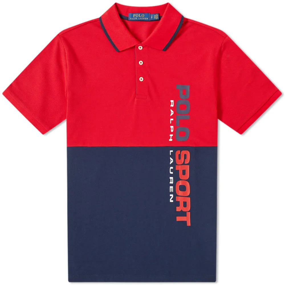 Polo Ralph Lauren Sport Logo PoloRed Navy.