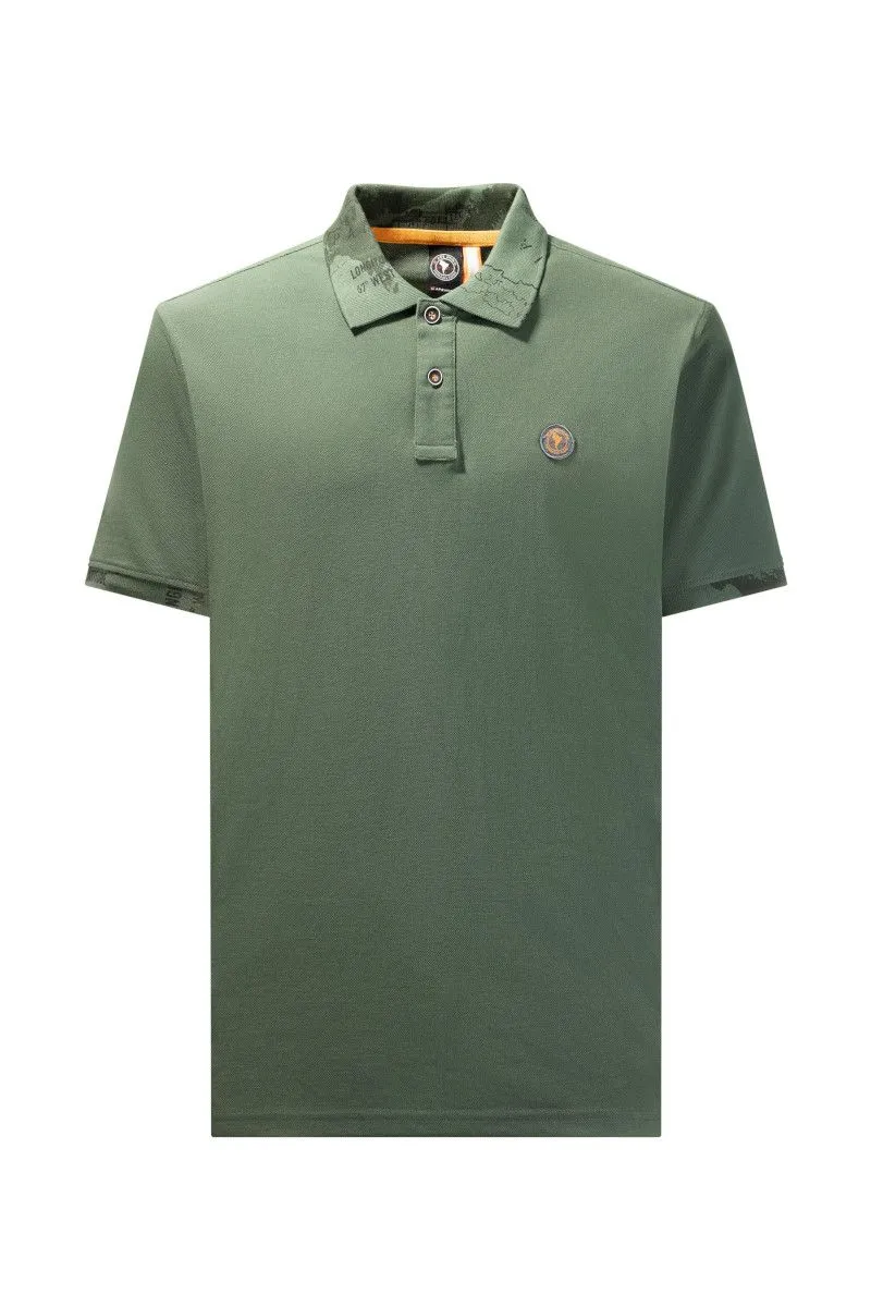 Olive Green Men's Sea Polo