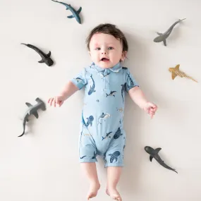 Polo Shortall in Stream Shark