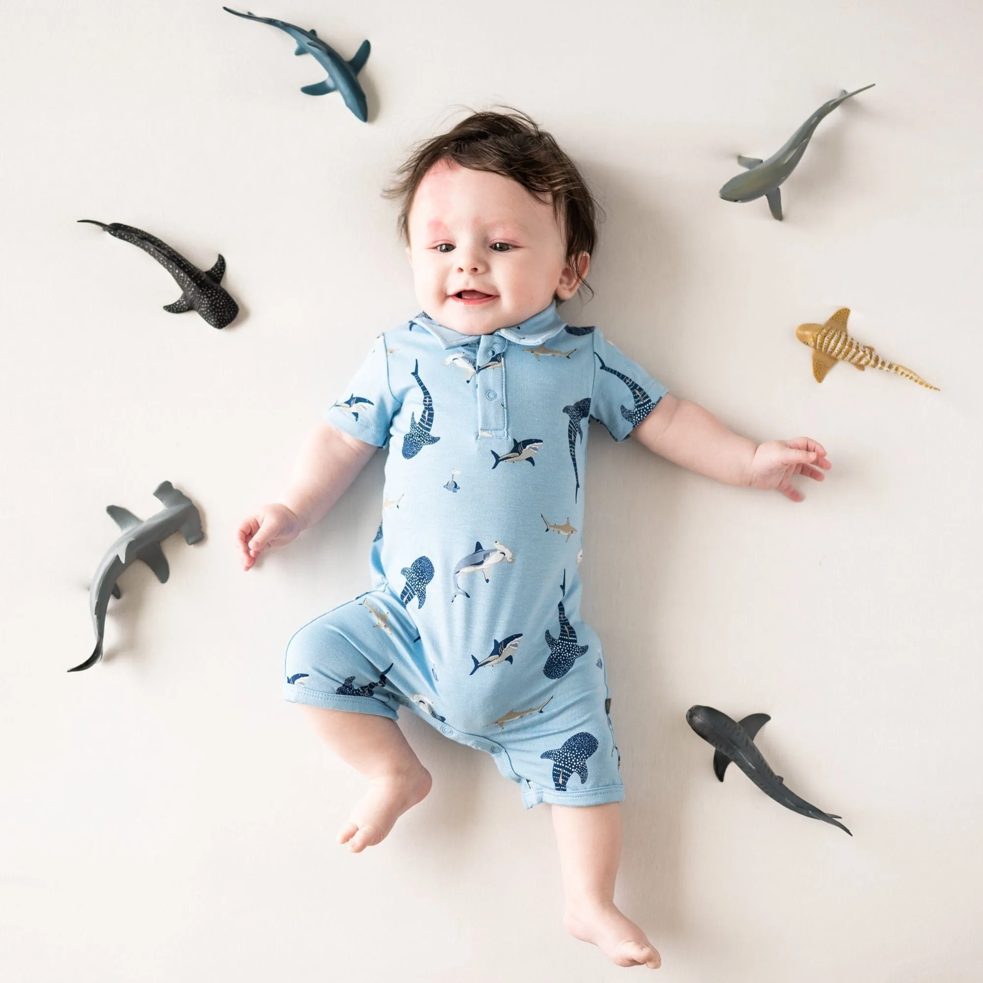 Polo Shortall in Stream Shark