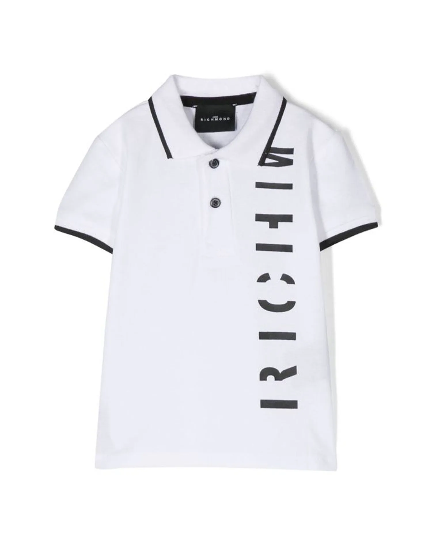 POLO WITH CONTRASTING GRAPHICS