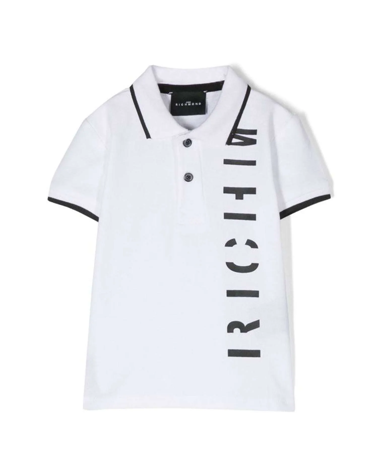 POLO WITH CONTRASTING GRAPHICS