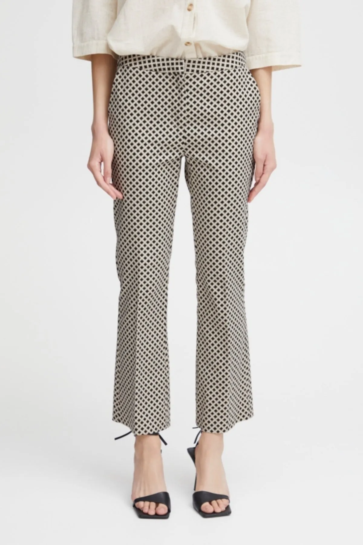 Printed Cotton Trousers