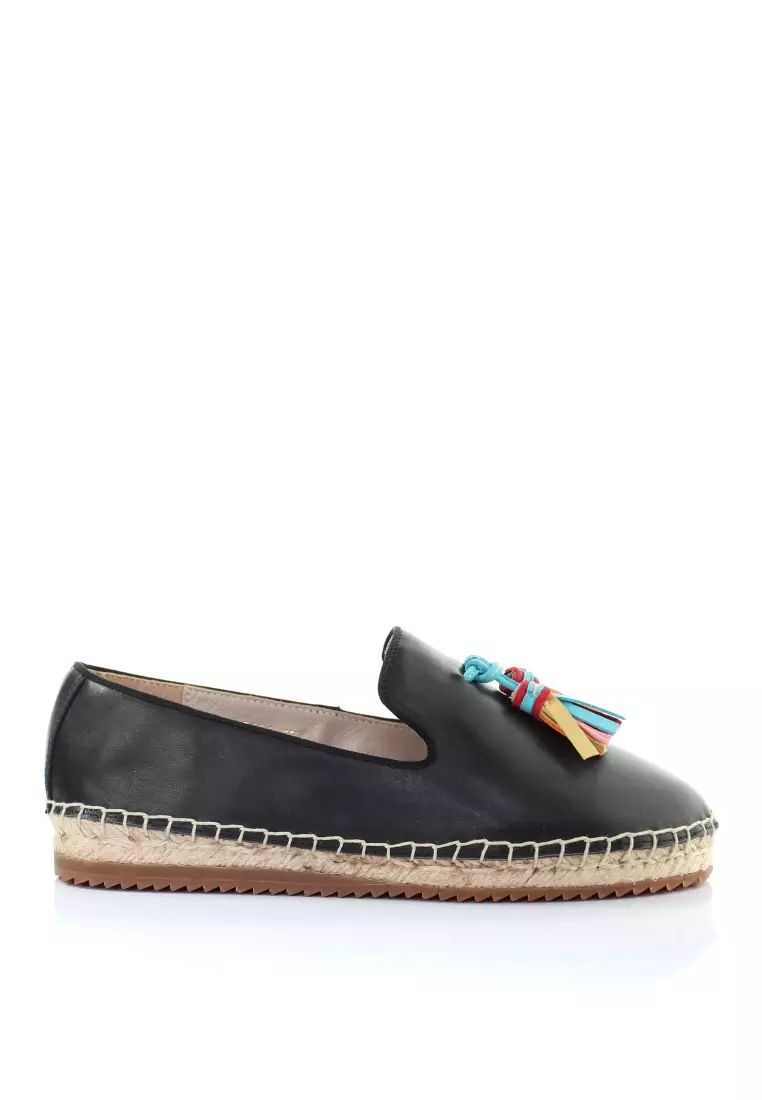 Leather Espadrilles