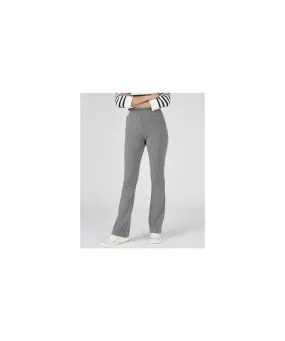 Pull-on Jacquard Trousers