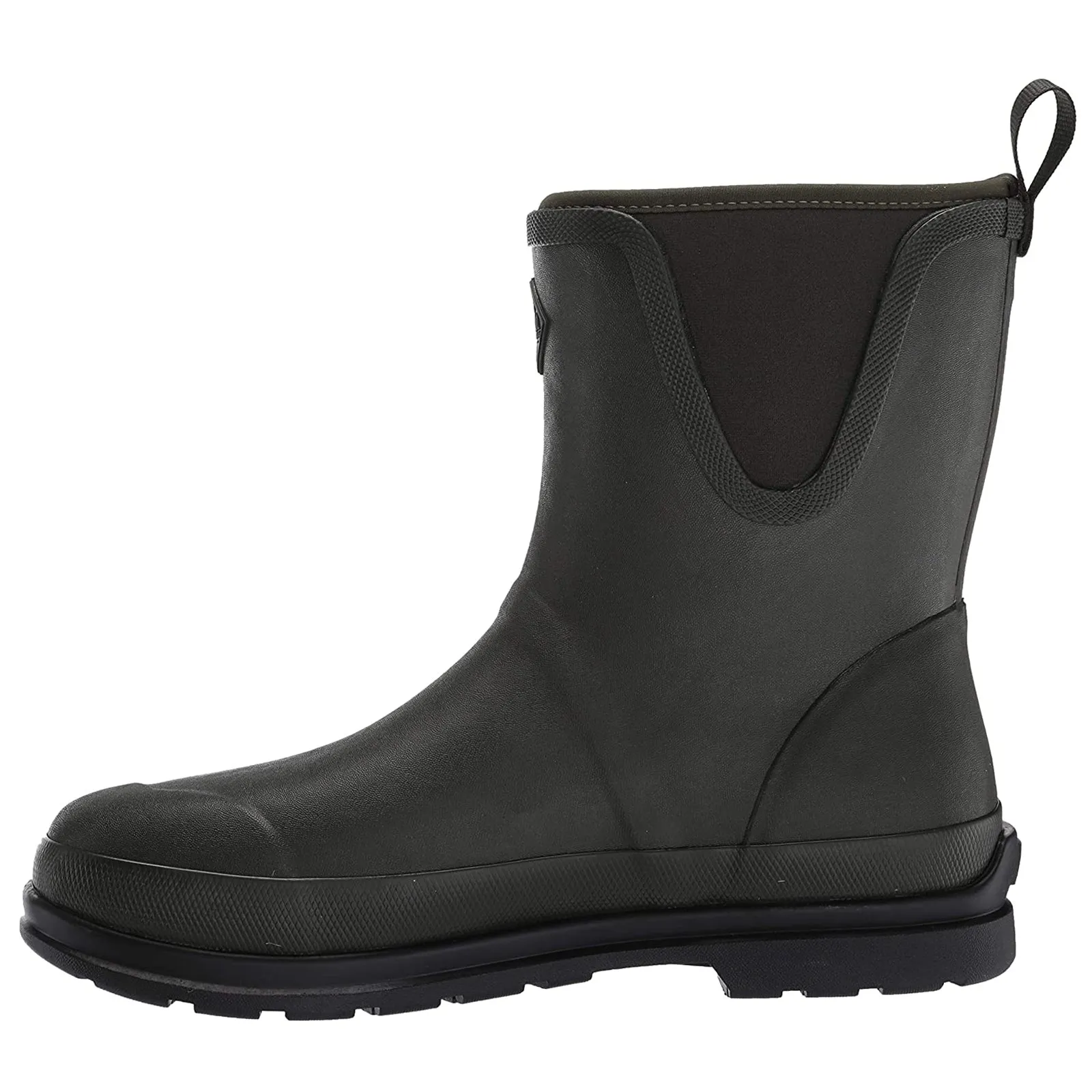 Pull On Mid Rubber Men's Mid Calf Boots - UK 4 - US 5 Men - EU 37