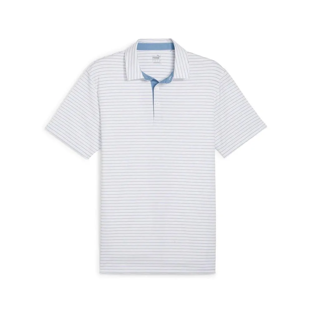 Puma Men's MATTR Tucker Golf Polo - Blue - Size M