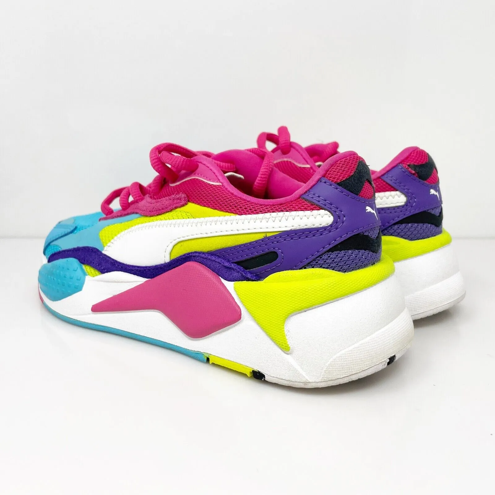 Puma Womens RS X3 Puzzle 373797-08 Multicolor Casual Shoes Sneakers Size 5.5