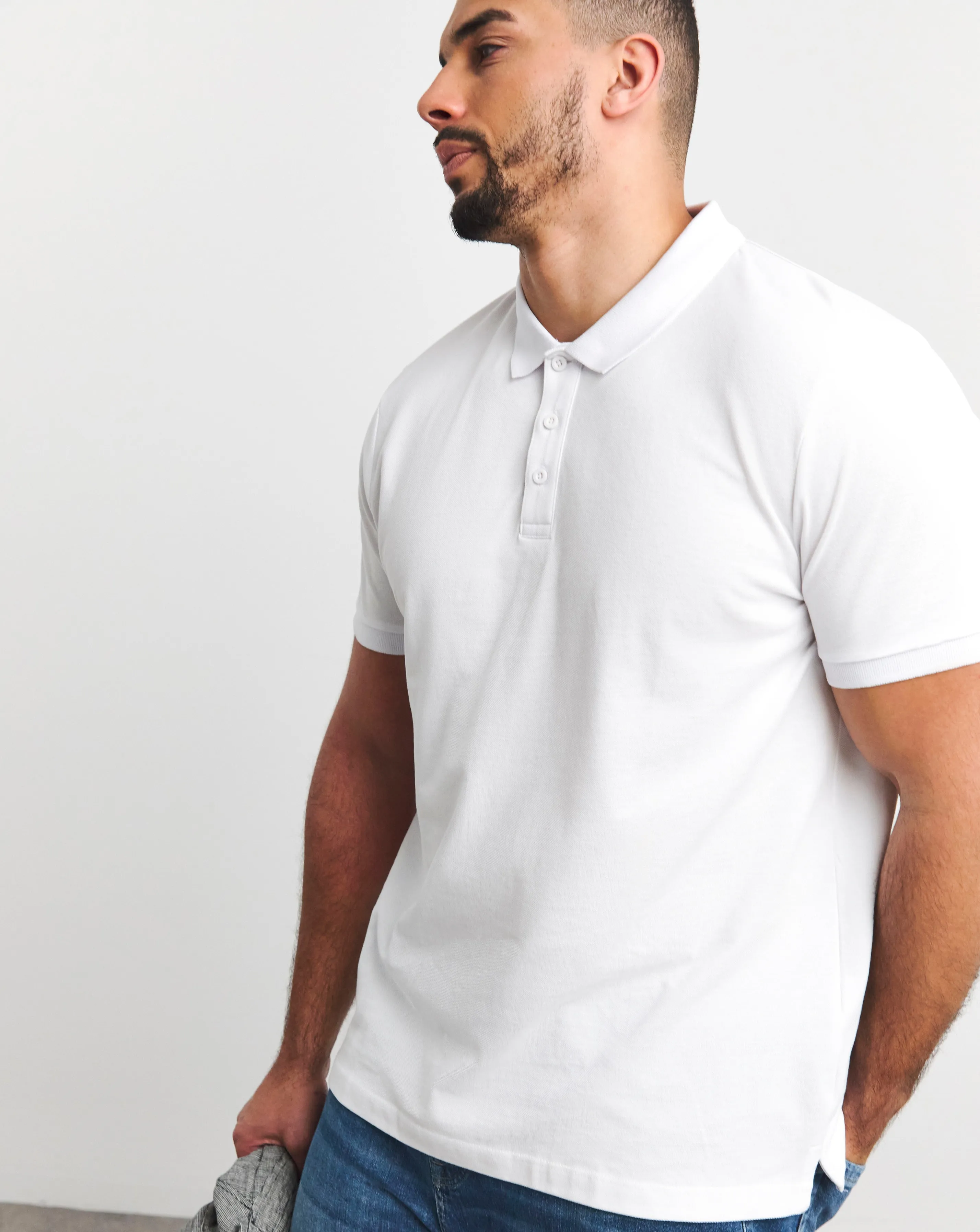 Pure Cotton Pique Polo