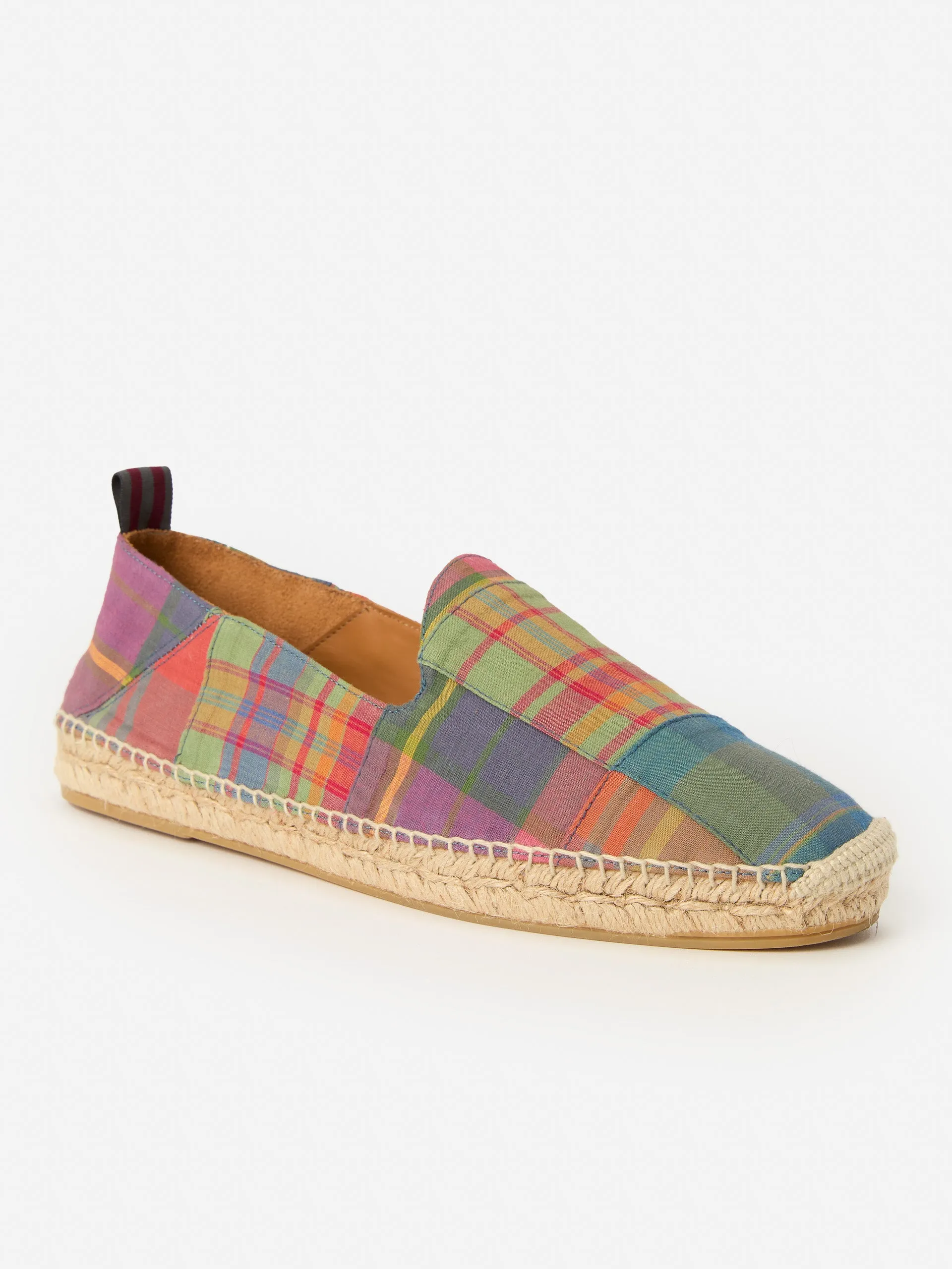 Espadrilles in Plaid