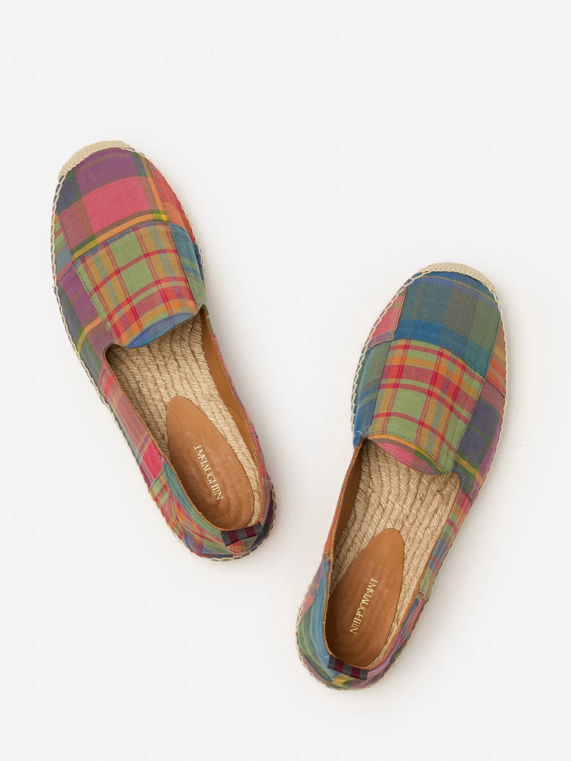 Espadrilles in Plaid