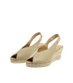 Ragazza Leather Espadrilles- beige