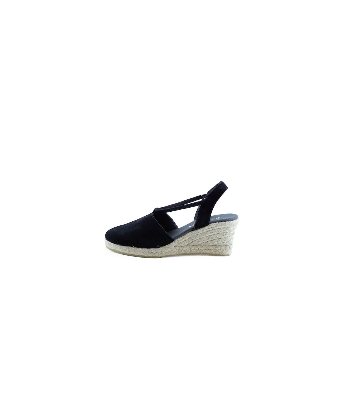 Ragazza Leather Espadrilles- Black