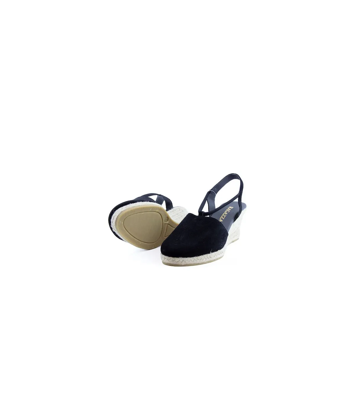 Ragazza Leather Espadrilles- Black