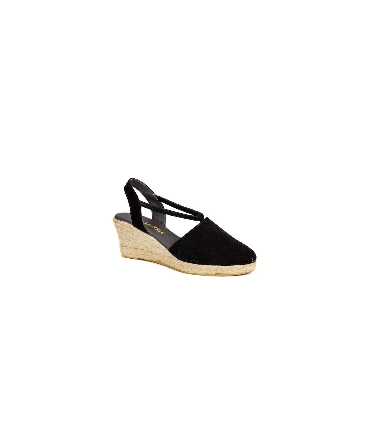 Ragazza Leather Espadrilles- Black