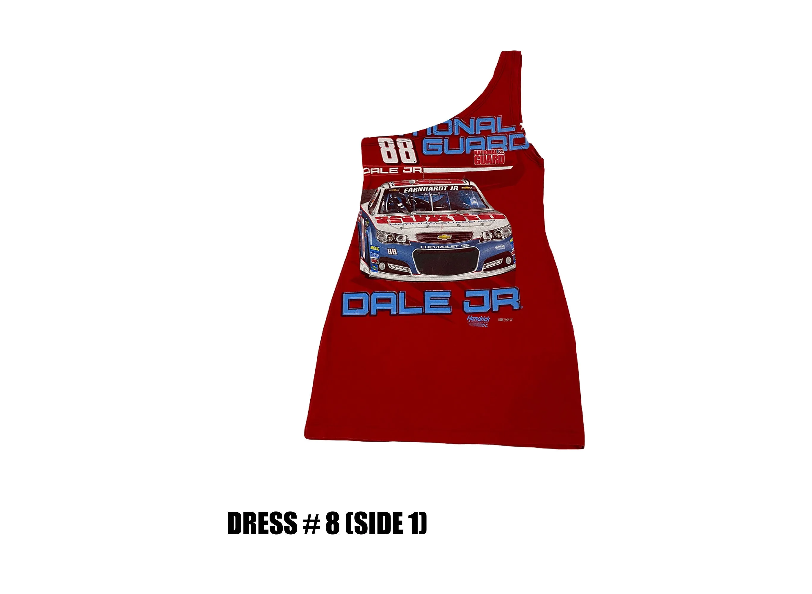 One Shoulder Bodycon Race Dress