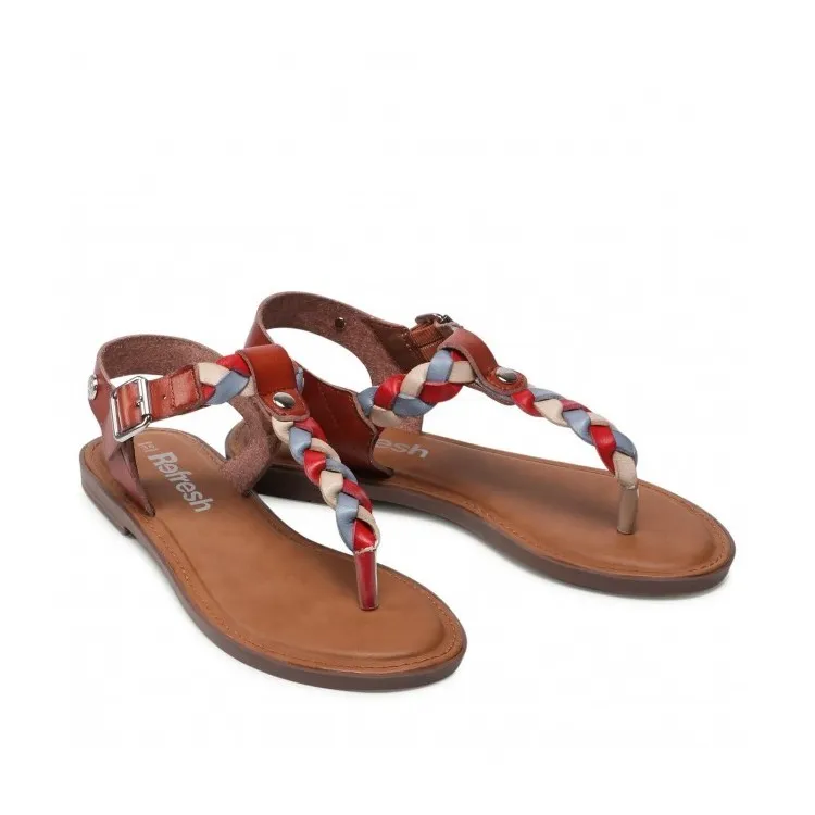 Cuoio Flat Thong Sandals Refresh 79763 for Women