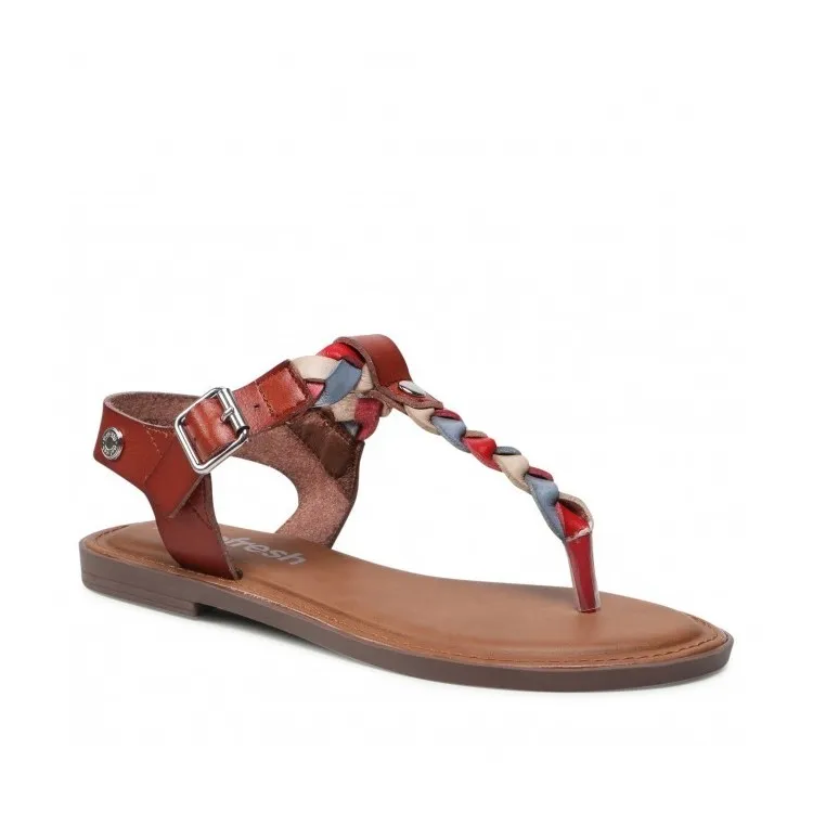 Cuoio Flat Thong Sandals Refresh 79763 for Women