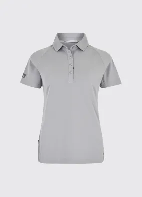 Riviera Women's Technical Polo - Platinum