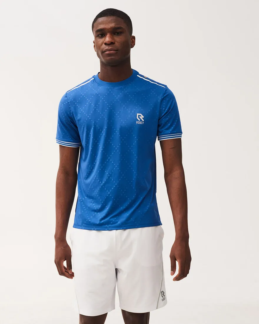 Robey - Tennis Cross T-Shirt - Winner Blue