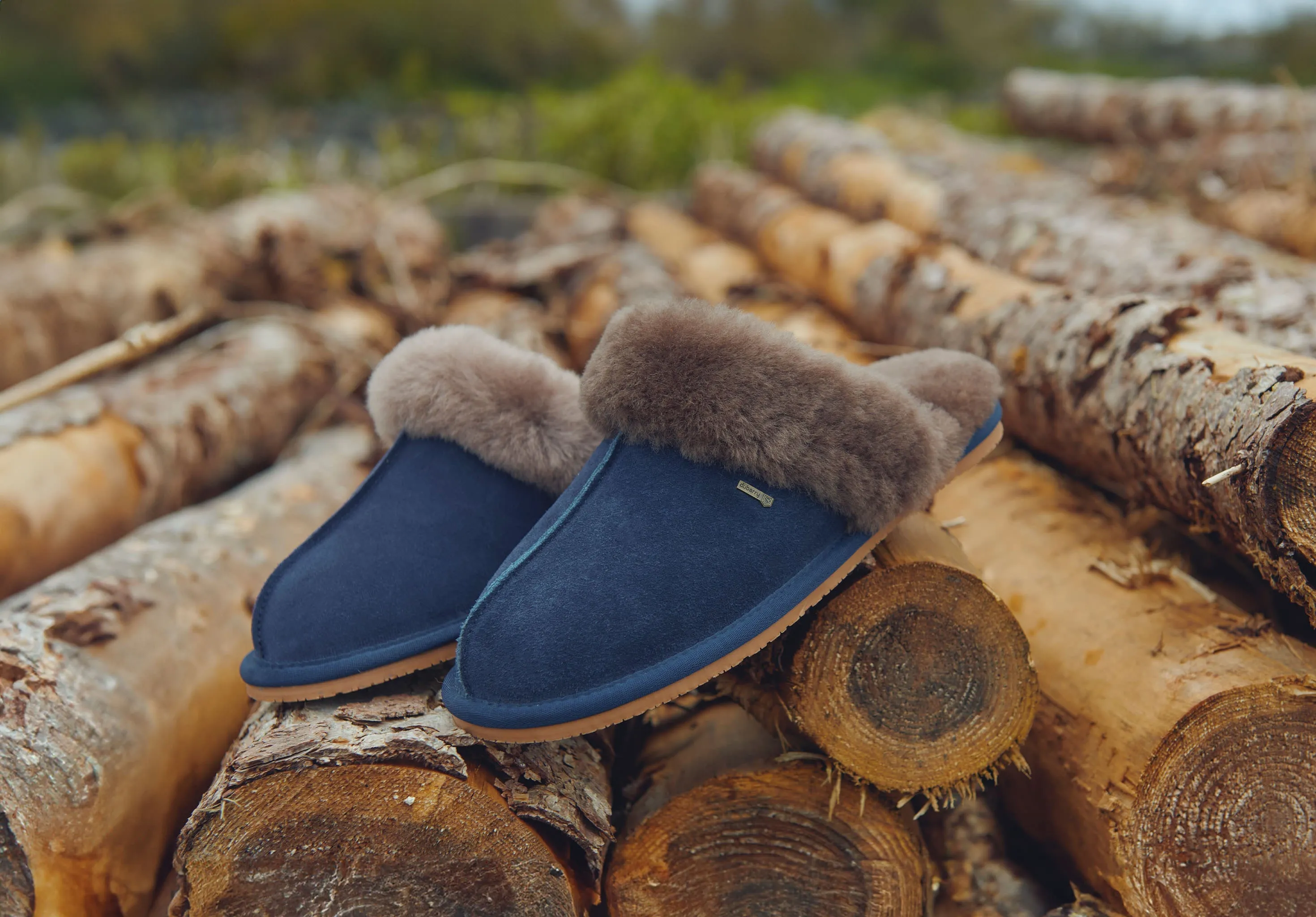 Rockmill Women's Mule Slippers - French Navy