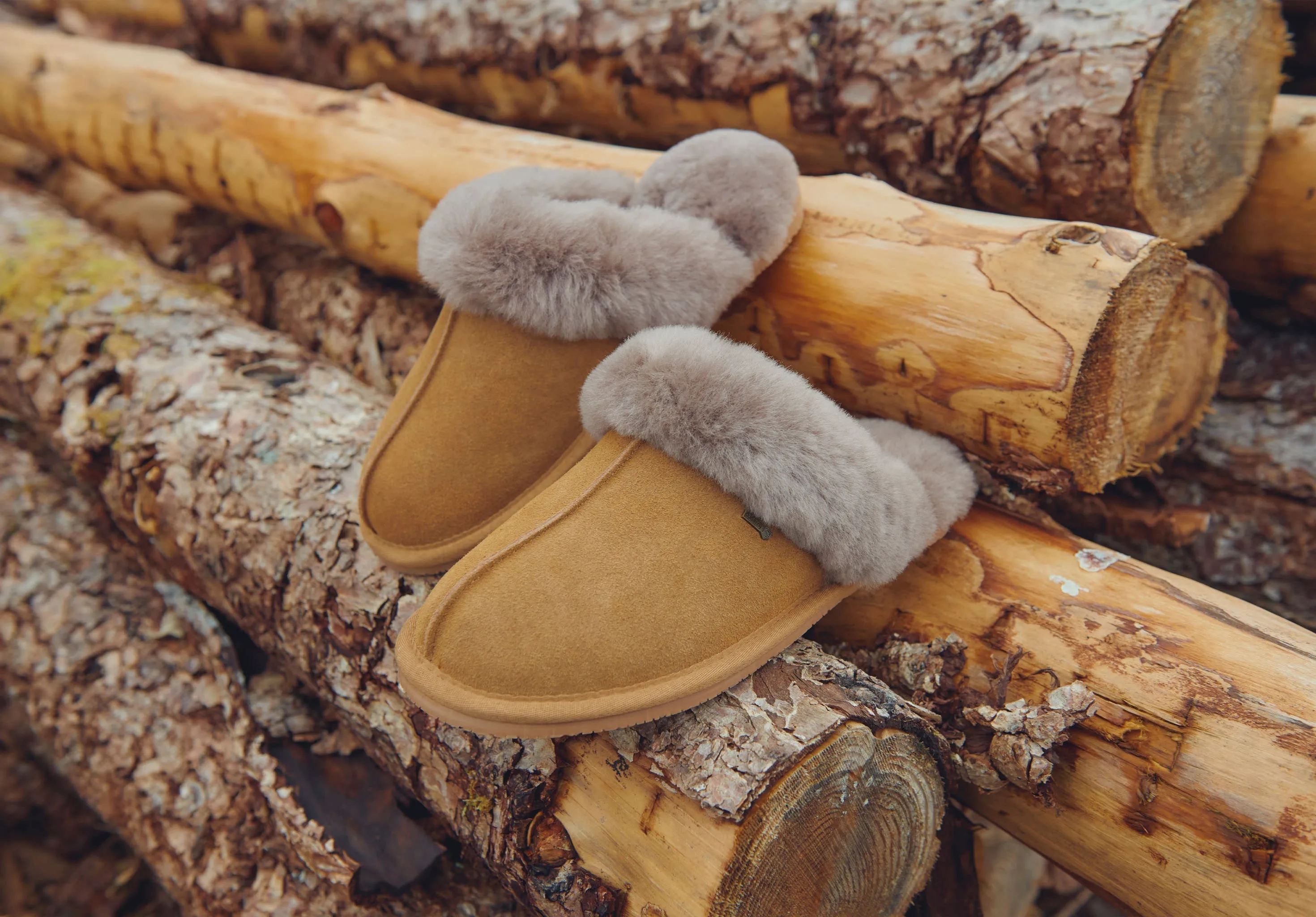 Rockmill Women's Mule Slippers - Sand