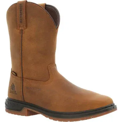 Rocky Worksmart Met Guard Composite Toe Waterproof Western Boot - style RKW0360