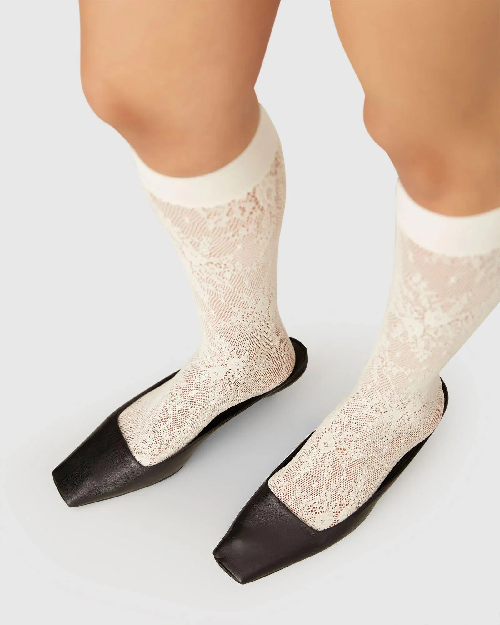 ivory lace socks - Rosa