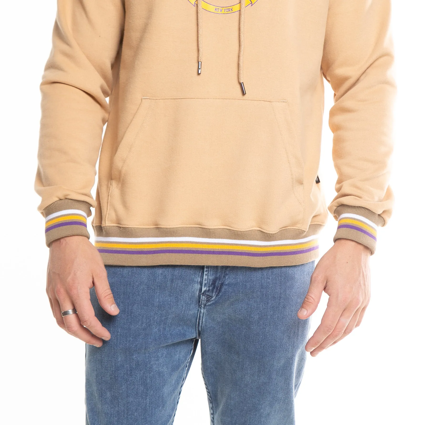 Rusty Kangaroo Montauk Hoodie Mustard Yellow.