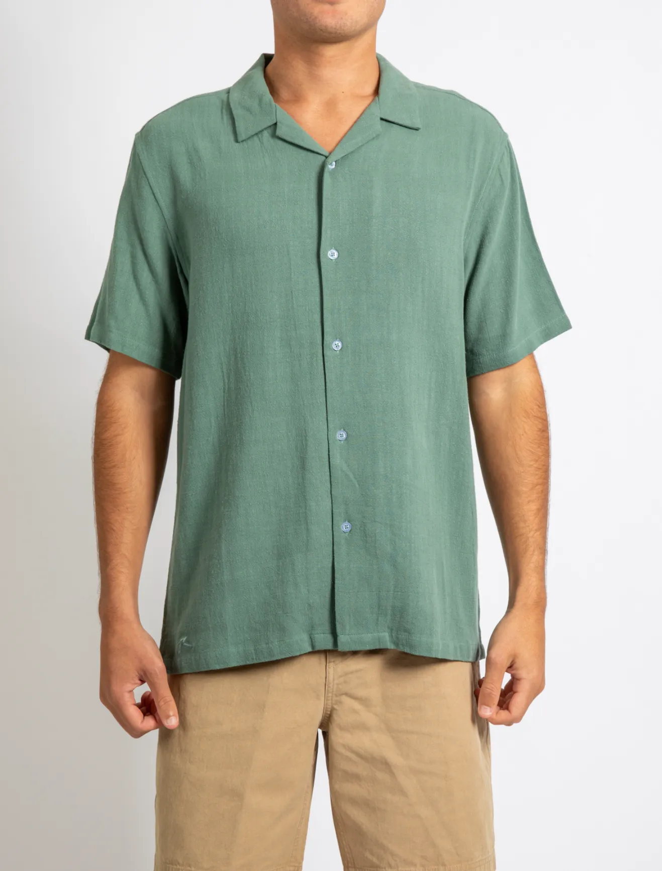 Green Rusty USA Rehash Short Sleeve Shirt