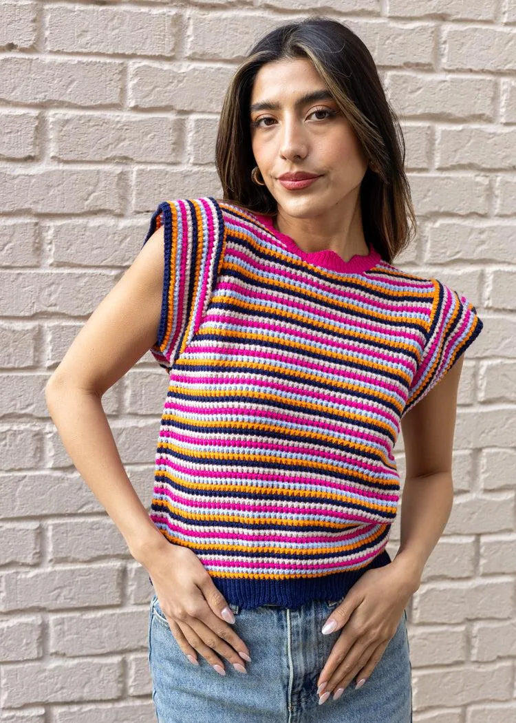 Sadie Multicolor Knit Top