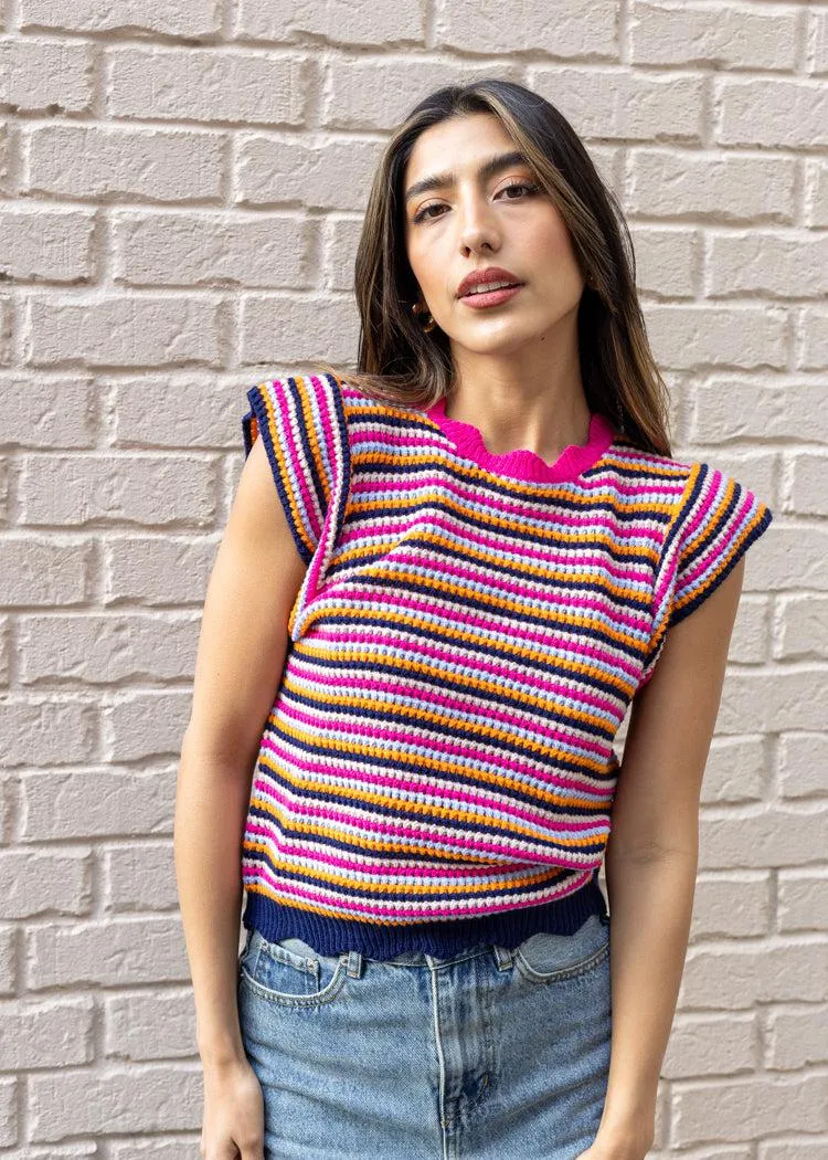 Sadie Multicolor Knit Top