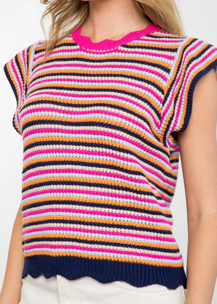 Sadie Multicolor Knit Top