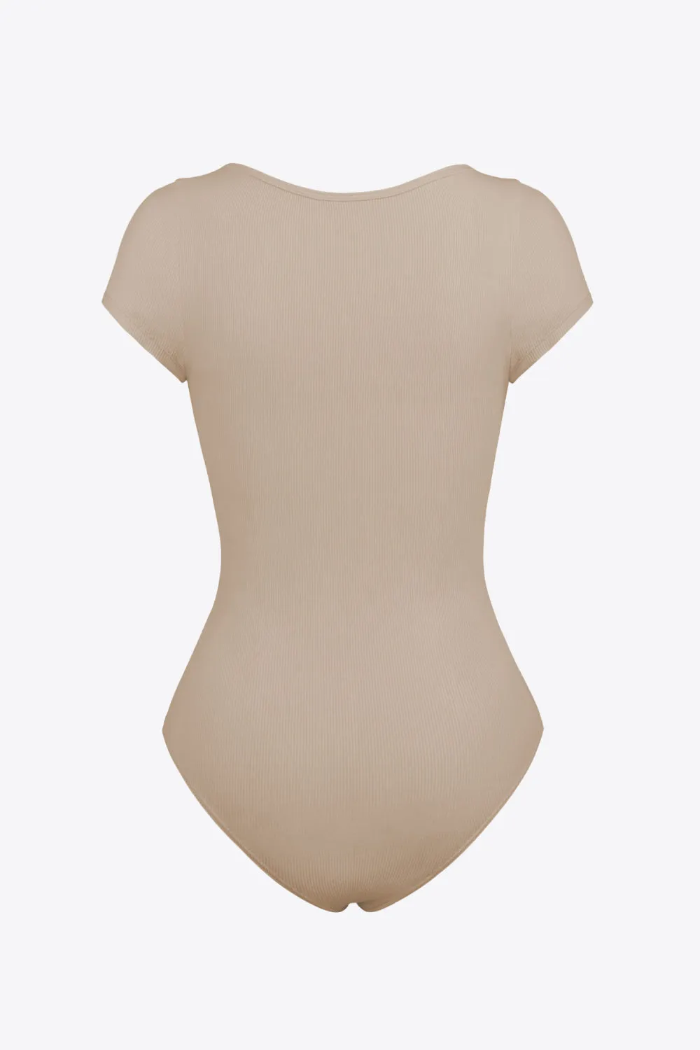 Short Sleeve Scoop Neck Body Suit