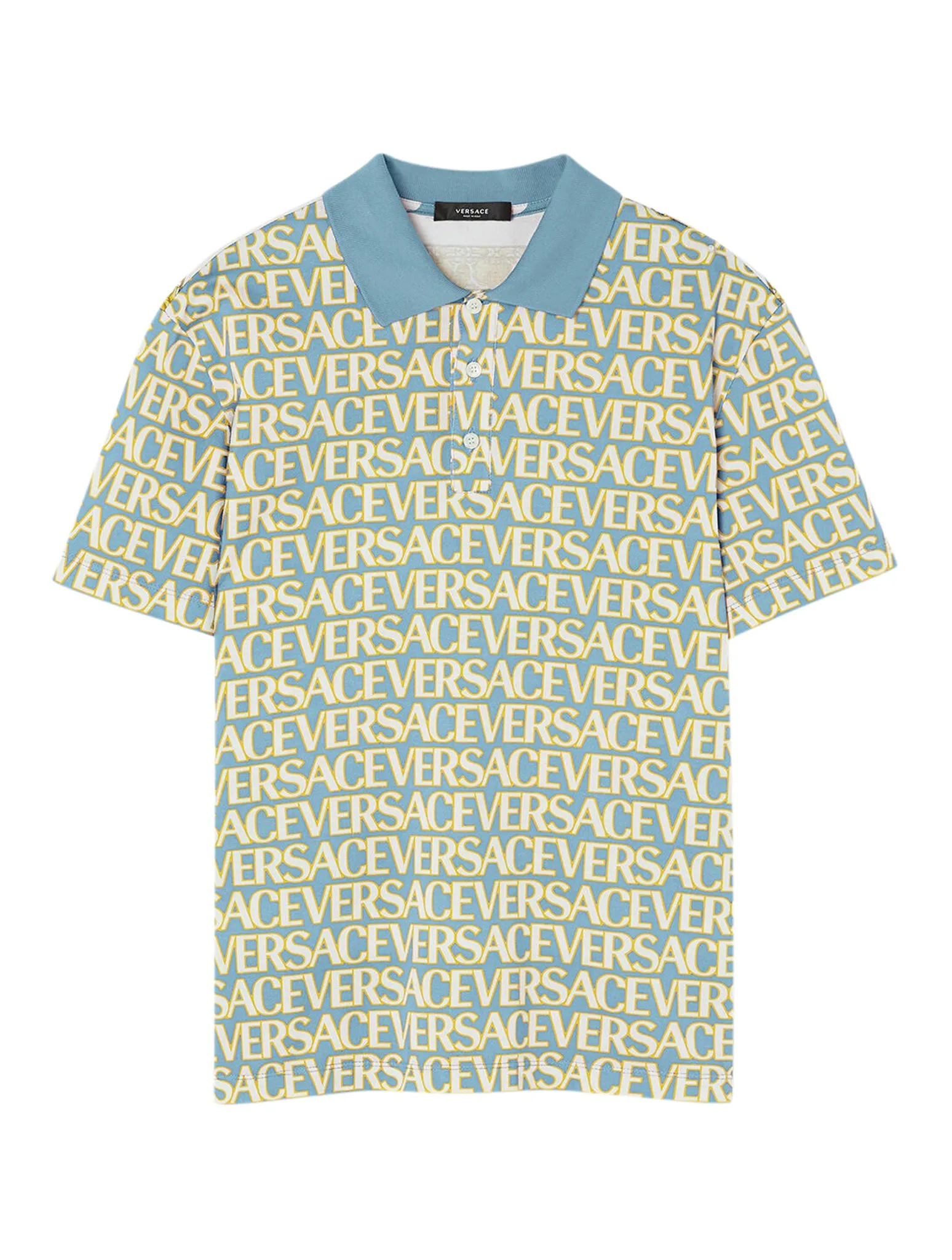 Short Sleeve Polo Shirt All Over Print