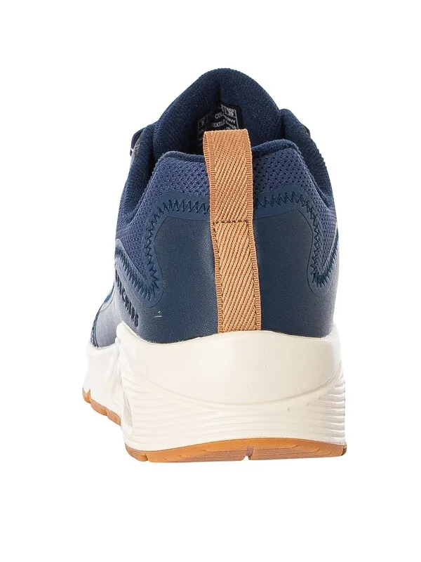 Skechers Uno - Layover Trainers - Navy