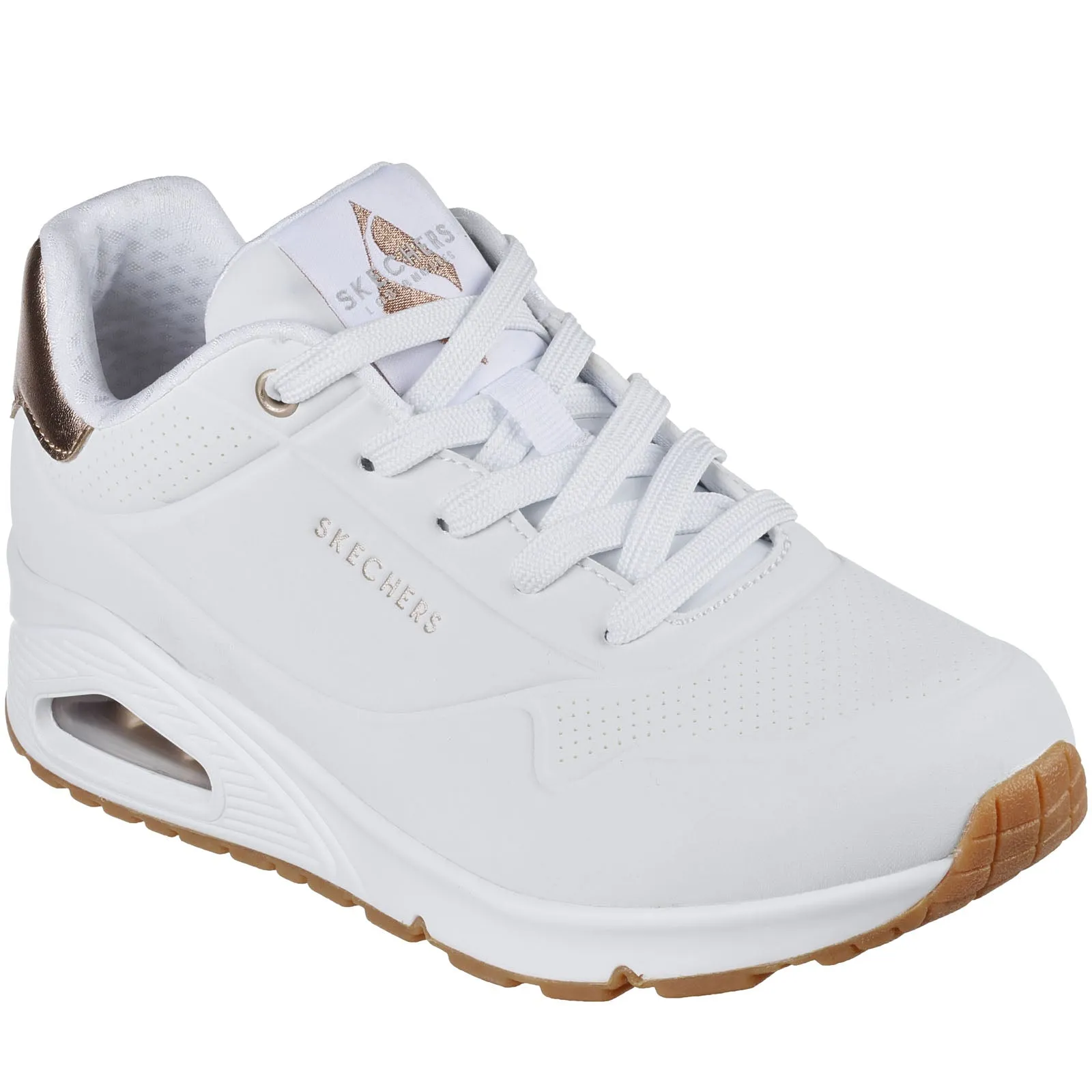 Skechers Womens Uno Golden Air Memory Foam Trainers