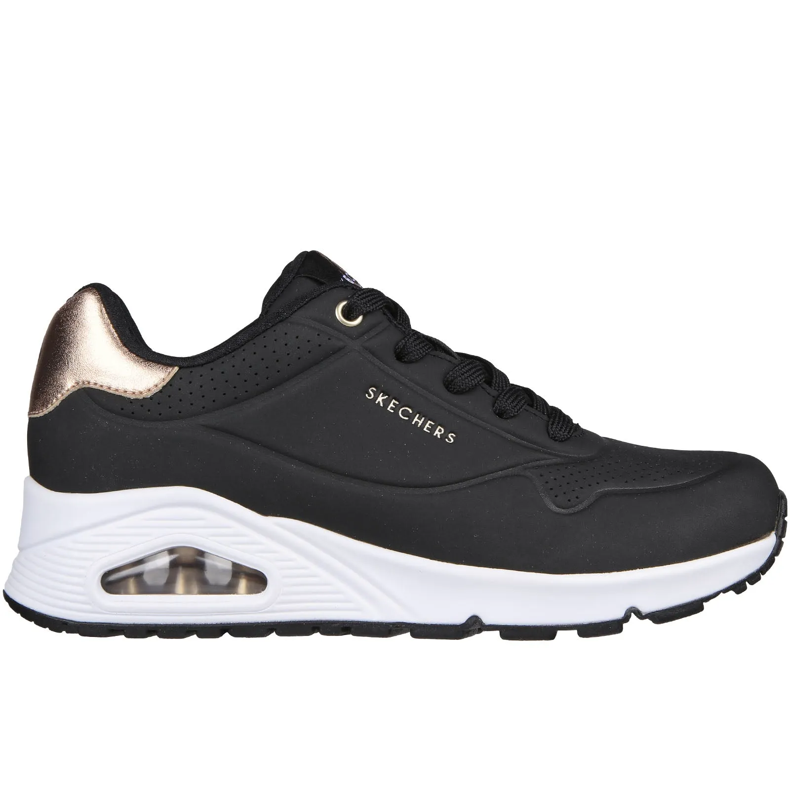 Skechers Womens Uno Golden Air Memory Foam Trainers