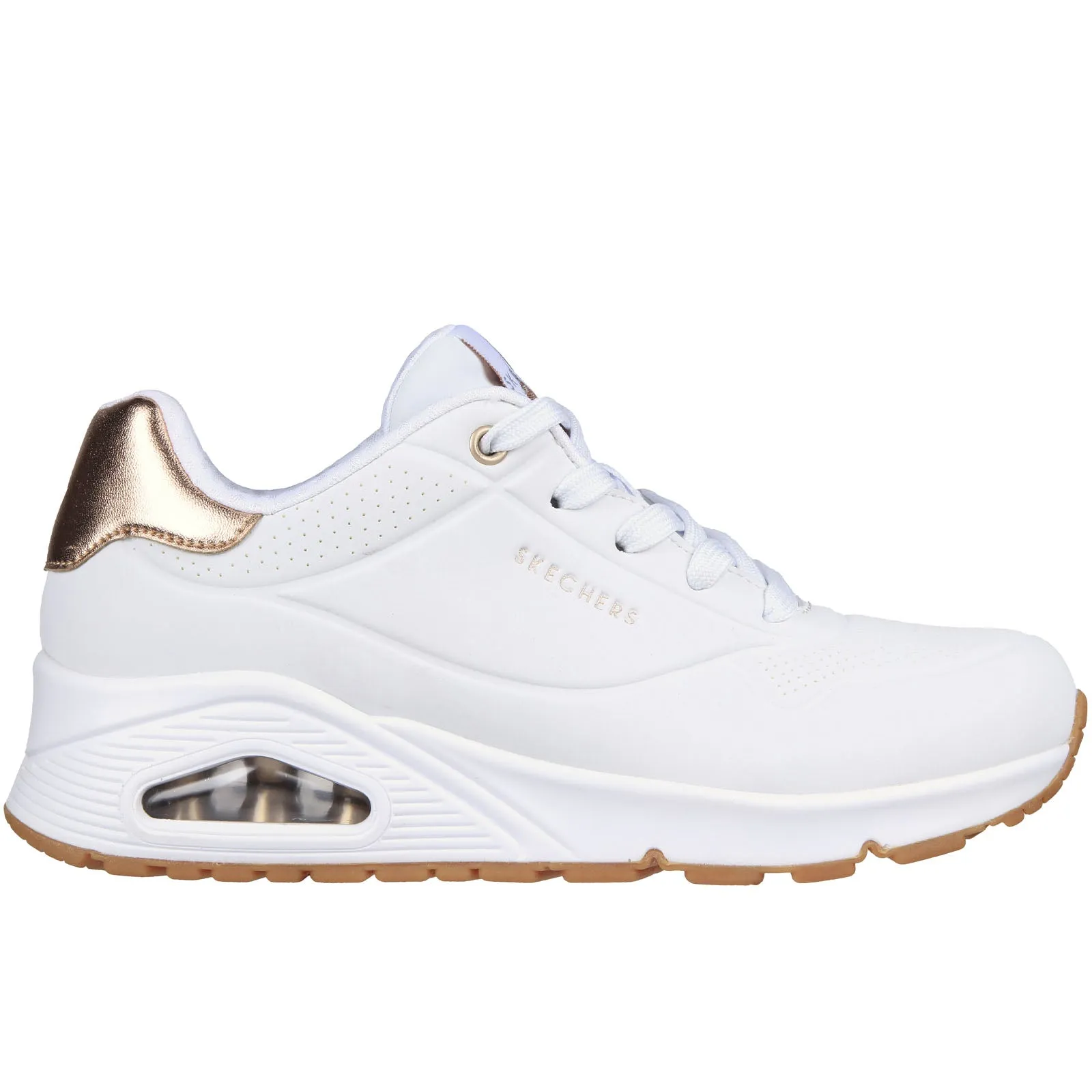 Skechers Womens Uno Golden Air Memory Foam Trainers