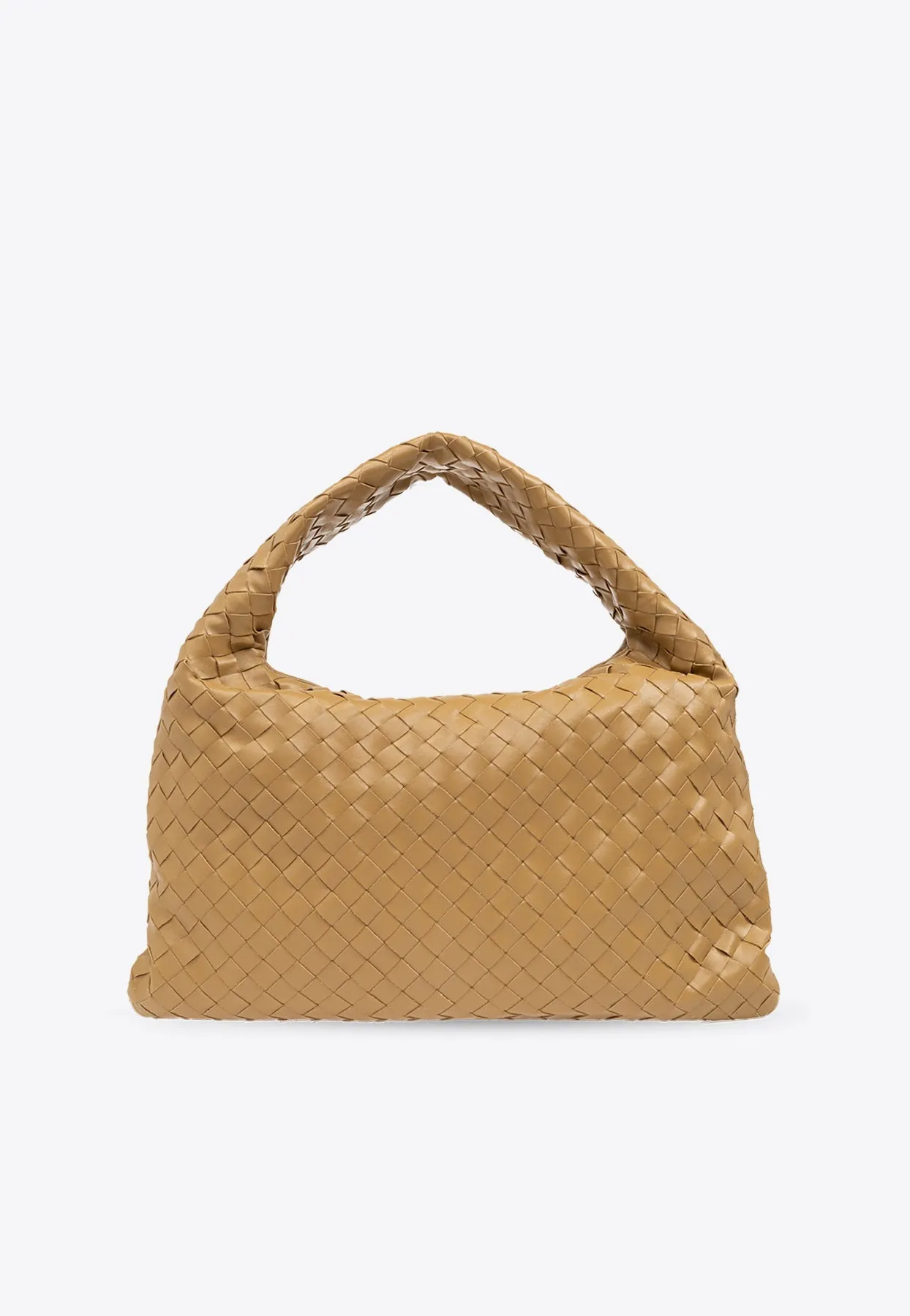 Small Hop Intrecciato Leather Shoulder Bag