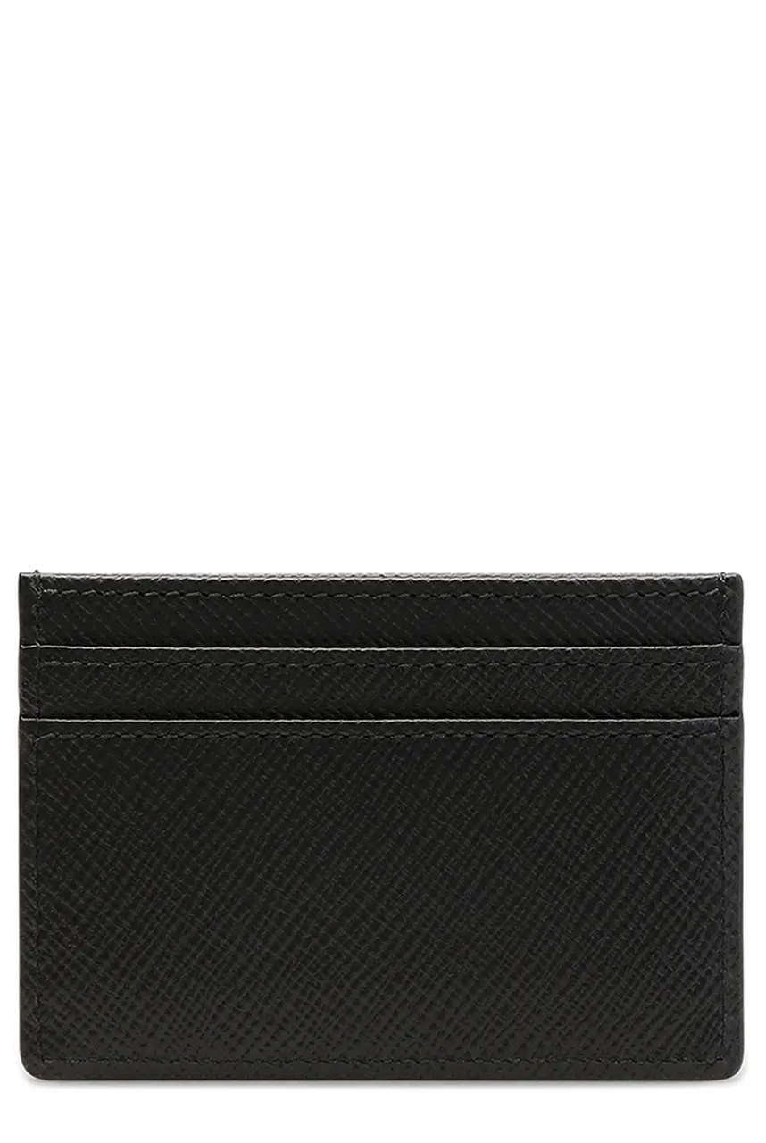 SMYTHSON Flat card holder in panama -                         -                     -                