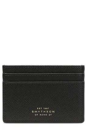 SMYTHSON Flat card holder in panama -                         -                     -                