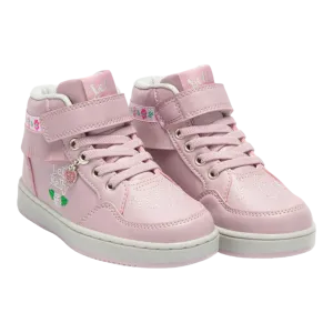 Powder Pink Fringed Girls' Sneakers LKAE8084