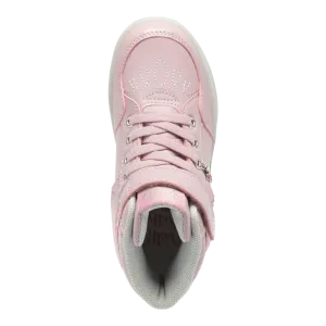 Powder Pink Fringed Girls' Sneakers LKAE8084